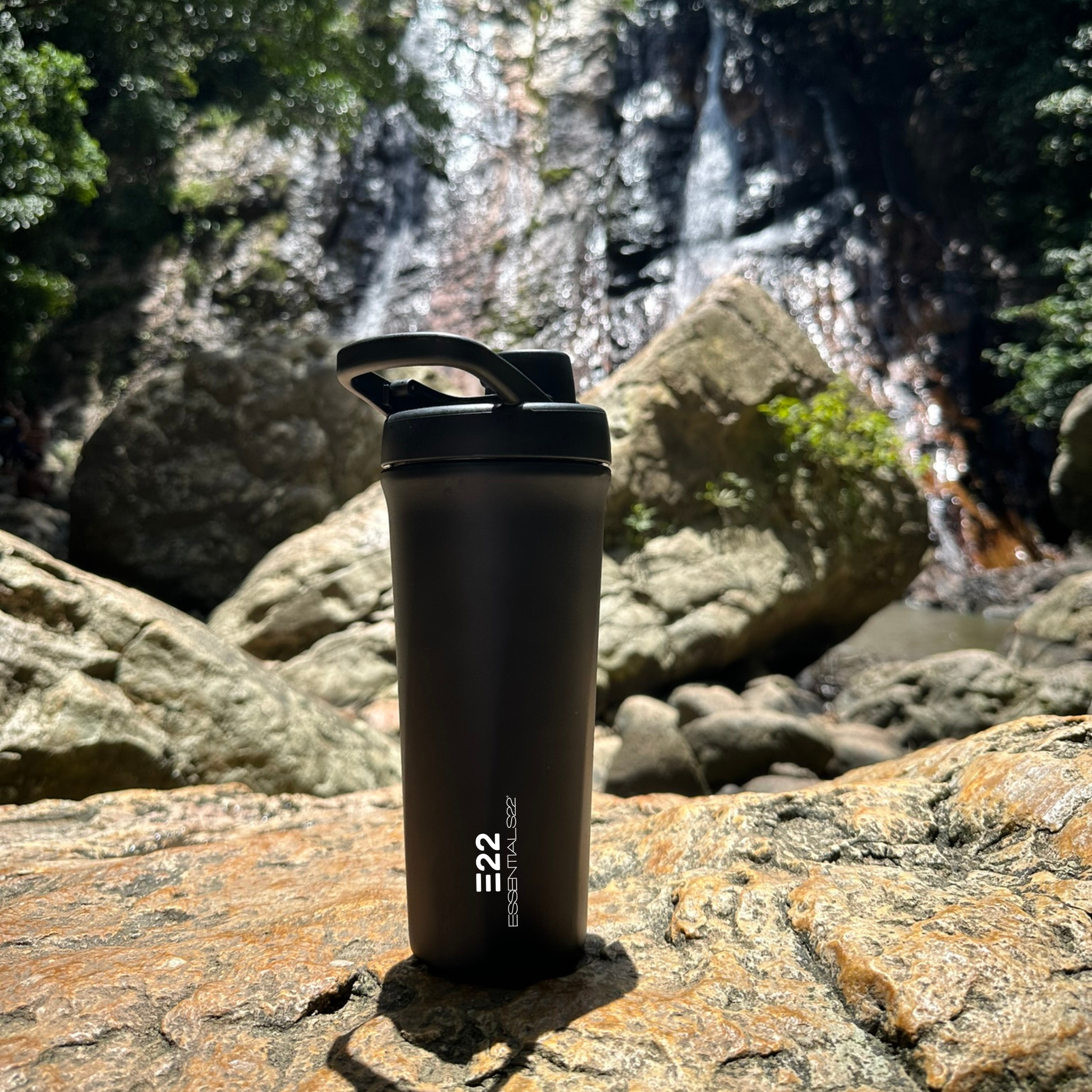 Hochwertiger Protein-Shaker aus Edelstahl – Großes Fassungsvermögen